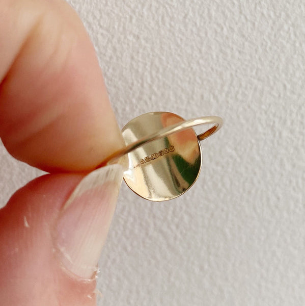 Eclipse 9ct Gold ring